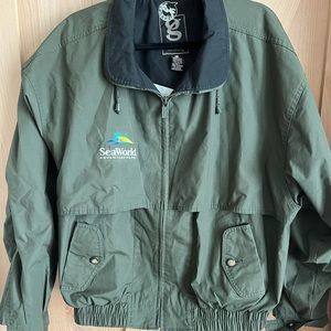 Vintage Seaworld Bomber Jacket, Large